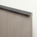 PULSE Профиль-ручка крепление саморезами графит (краска), L-3000мм (PH.RU29.3000.9712 PR)
