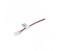 PULSE Коннектор для ленты COB и SMD, 8 мм, к блоку питания, провод 100 мм, IP20 (LSA-8-CB-SP-10-20)