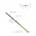 PULSE CCT COB Светодиодная лента, 640 диодов, 24V, 5 м, CRI 90, теплый белый - холодный белый 2700-6500К, IP20, 16W/1м (LS24-COB-CCT-16)