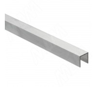 PULSE PS65 Направляющая нижняя для деревянной двери, серебро, L-3000 (PR65702020015RUAL-S3)