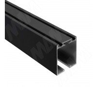 PULSE PS65 Направляющая одинарная верхняя, черный, L-3000 (PR657003041RUBL-S3)