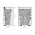 PULSE HAMPER LF45 Корзина для белья откидная, 1 емкость (35л), цвет белый (LHF451-35WT)
