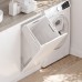 PULSE HAMPER LF45 Корзина для белья откидная, 1 емкость (48л), цвет белый (LHF451-48WT)