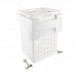 PULSE HAMPER LF45 Корзина для белья откидная, 1 емкость (48л), цвет белый (LHF451-48WT)