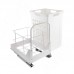 PULSE HAMPER LW40 Корзина для белья выдвижная, 1 емкость (48л), напр.полн.выдв., плавн.закр., цвет белый (LHW401-48WT)
