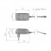PULSE Адаптер питания, AC-220/DC-12V, 12W (PS12-IP20-AD-12W)