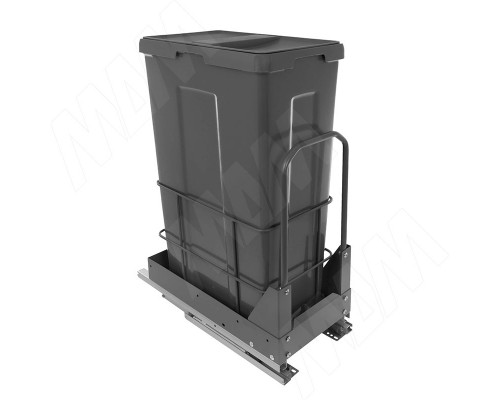 PULSE MOVEBOX F30 Система сортировки и хранения, платформа, 1 емкость (1x35), полн.выдв., плавн.закр., графит (WRB301-35DGPFS)