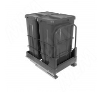 PULSE MOVEBOX F40 Система сортировки и хранения, платформа, 2 емкости (2x21), полн.выдв., плавн.закр., графит (WRB402-42DGPFS)
