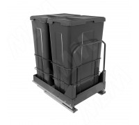 PULSE MOVEBOX F45 Система сортировки и хранения, платформа, 2 емкости (2x35), полн.выдв., плавн.закр., графит (WRB452-70DGPFS)