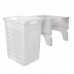 PULSE HAMPER LM45 Корзина для белья выдвижная, 1 емкость (48л), напр.полн.выдв., плавн.закр., креп.фасада, цвет белый (LHM451-48WT)