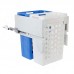PULSE HAMPER LM45 Корзина для белья выдвижная, 2 емкости (35л+35л), напр.полн.выдв., плавн.закр., цвет белый (LHM452-70WT)