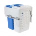 PULSE HAMPER LM45 Корзина для белья выдвижная, 2 емкости (35л+35л), напр.полн.выдв., плавн.закр., цвет белый (LHM452-70WT)
