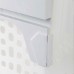 PULSE HAMPER LM60 Корзина для белья выдвижная, 2 емкости (35л+35л), напр.полн.выдв., плавн.закр., цвет белый (LHM602-70WT)