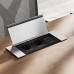 PULSE ФЛИП Блок розеток с откидной крышкой, 285*103 мм, 2 розетки, 1 USB, 1 USB Type-C, быстрая зарядка, серебро, FLIP (FU-S-2S1A1C-F-AL)