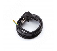 PULSE Шнур сетевой, вилка S22, 1 м, черный (CWP-C-1-NO-BL)