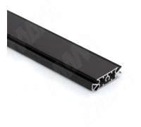 PULSE SLIM Несущий профиль под светодиодную ленту, черный (анод), L-3000 мм (SL3520PR-BL)