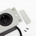 PULSE ДЕСК Открытый блок розеток, 254*80 мм, 2 розетки, 1 USB, 1 USB Type-C, быстрая зарядка, серебро, DESK (DS-S-2S1A1C-F-AL)