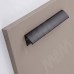 PULSE Профиль-ручка 160мм (L=180мм) черный матовый (краска RAL9005) (PH.RU30.180.BL)