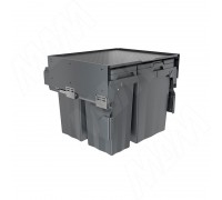 PULSE PROBOX MAX F60 Система сортировки и хранения, 4 емкости (2x13+2x24), креп. фасада, полн.выдв., плавн.закр., графит (MBN604-74DGMAX)