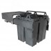 PULSE PROBOX MAX F60 Система сортировки и хранения, 4 емкости (2x15+2x27), креп. фасада, полн.выдв., плавн.закр., графит (MBN604-84DGMAX)