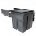 PULSE PROBOX MAX F60 Система сортировки и хранения, 4 емкости (2x15+2x27), креп. фасада, полн.выдв., плавн.закр., графит (MBN604-84DGMAX)