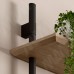 PULSE BAMBOO Профиль вертикальный, черный, L-3000 (BM950PRBL)