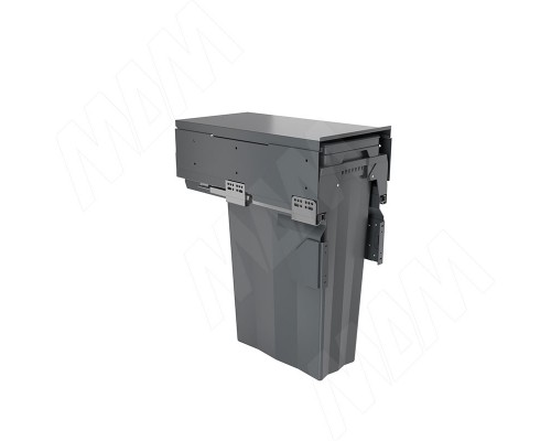 PULSE PROBOX F30 Система сортировки и хранения, 1 емкость (1x32), креп. фасада, полн.выдв., плавн.закр., крышка-полка, графит (MBN301-32DGMID)
