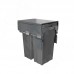 PULSE PROBOX F40 Система сортировки и хранения, 2 емкости (2x31), креп. фасада, полн.выдв., плавн.закр., крышка-полка, графит (MBN402-62DGMID)