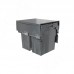 PULSE PROBOX F45 Система сортировки и хранения, 2 емкости (2x28), креп. фасада, полн.выдв., плавн.закр., крышка-полка, графит (MBN452-56DGMID)