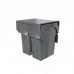 PULSE PROBOX F45 Система сортировки и хранения, 2 емкости (2x33), креп. фасада, полн.выдв., плавн.закр., крышка-полка, графит (MBN452-66DGMID)