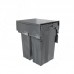 PULSE PROBOX F45 Система сортировки и хранения, 2 емкости (2x37), креп. фасада, полн.выдв., плавн.закр., крышка-полка, графит (MBN452-74DGMID)