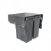 PULSE PROBOX F60 Система сортировки и хранения, 3 емкости (2x15+1x33), креп. фасада, полн.выдв., плавн.закр., крышка-полка, графит (MBN603-63DGMID)