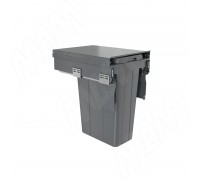PULSE PROBOX LT F40 Система сортировки и хранения, 1 емкость (1x35), креп. фасада, полн.выдв., плавн.закр.,  графит (BRD401-35DG)