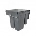 PULSE PROBOX LT F60 Система сортировки и хранения, 4 емкости (2x9+2x27), креп. фасада, полн.выдв., плавн.закр., цвет графит (BRD604-72HDG)
