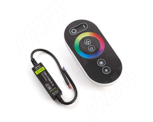 PULSE СТАНДАРТ Диммер с пультом ДУ, 433 МГц, для светодиодной ленты RGB,STANDART (CORE-ST-RGB-RC-BL)