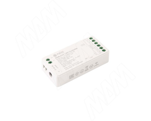 PULSE СМАРТ,  Контроллер для RGBCCT лент, 2.4 ГГц, SMART (CO-RGBCCT-R-WH)