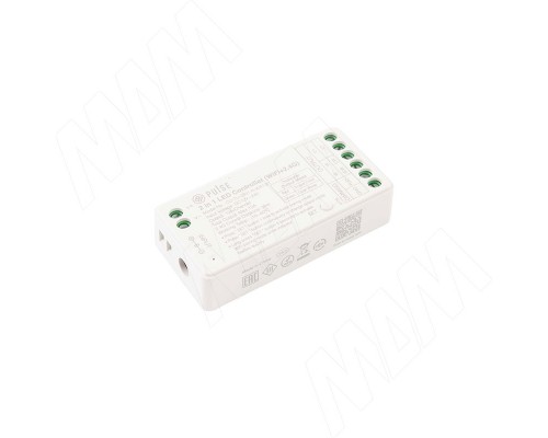 PULSE СМАРТ,  Контроллер для монохромных и CCT лент, 2.4 ГГц, WiFi, Tuya, SMART (CO-TU-2IN1-R-WIFI-BT)