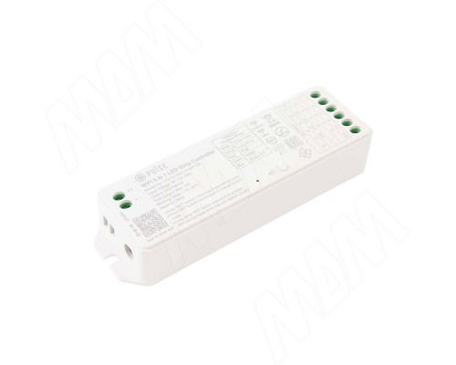 PULSE СМАРТ,  Контроллер, для монохромных, CCT,  RGB, RGBW, RGBCCT лент, 2.4 ГГц, WiFi, Tuya, SMART (CO-TU-5IN1-R-WIFI-BT)
