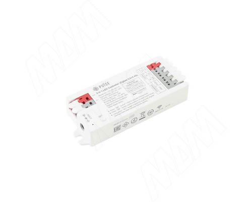 PULSE СМАРТ,  Контроллер для монохромных и CCT лент, 2.4 ГГц,  Zigbee 3.0, SMART (CO-ZB-2IN1-R)