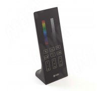PULSE СМАРТ,  Пульт дистанционного управления контроллером для  лент RGB/RGBW/RGBCCT,  сенсорный, вертикальный, 3 зоны, 2.4 ГГц, SMART (RE-TT-RGBCCT-R-3Z-BL)