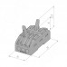 PULSE Клемма соединительная, 3 порта, разная полярность (TML-3-3-DP-GR)