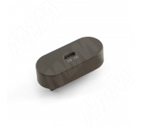 PULSE ТРЭК Разъем USB Type-C, модуль, 24 В, 10 Вт, антрацит, TRACK (TK24-INT-USBC-AN)