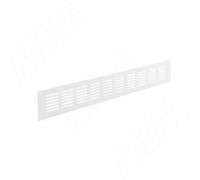 PULSE Вентиляционная решетка универсальная, 400x60 мм, тип1, алюминий, белый (VGA201060400WHE1)