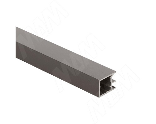 PULSE ФЛЭТ Профиль рамочный узкий, 26х22, графит (краска), L-3000 (FP00314GP-S3)