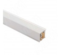 Volpato Плинтус алюминиевый квадратный  L=4,2м, белый матовый (77.0054.TR 4,2M)