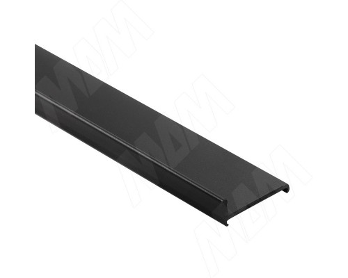 Zapet Декоративный профиль для 3708 и 2061, с ручкой, черный, L-2600 (B135.323)
