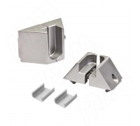 Eureka SLIM держатель для штанги, компл. из двух держателей, серебро (SL3529)