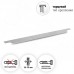 Eureka Профиль-ручка 900мм крепление саморезами алюминий полированный (анод) (25.900.AS)
