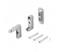 Eureka SLIM угловое соединение с креплением к стене/потолку, серебро (SL3524N)