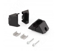 Eureka SLIM держатель для штанги, компл. из двух держателей, черный (SL3529NBL)